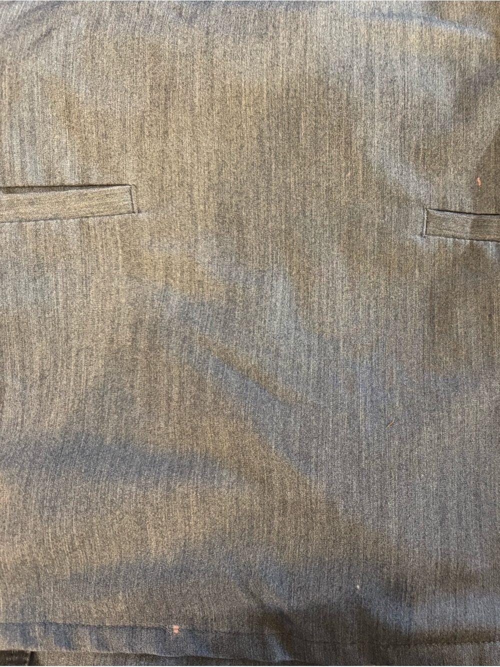 XS/S FIGS Heather Denim V-Neck Scrub Set - Picture 4 of 4